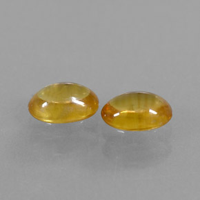 Pedras preciosas de safira amarelo natural de  ct, transparente, transparente/translúcido