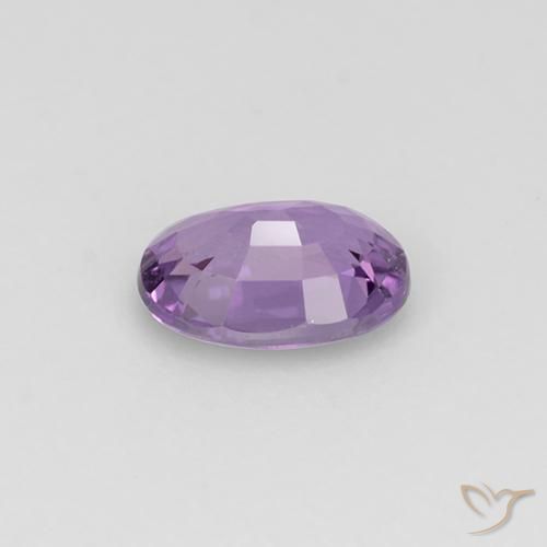 Safira Violeta Claro-Médio Natural 0.58ct, oval, VS