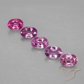 Pedras preciosas de Safira Multicolorido natural de 3.34 ct, oval, VVS-VS