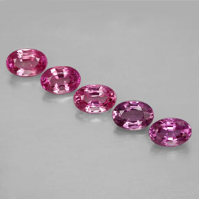 Pedras preciosas de safira multicolorido natural de  ct, corte oval, VVS-VS