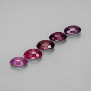Pedras preciosas de safira multicolorido natural de 3,13 ct, corte oval, VVS-VS