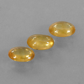 Pedras preciosas de safira amarelo natural de  ct, transparente, transparente/translúcido