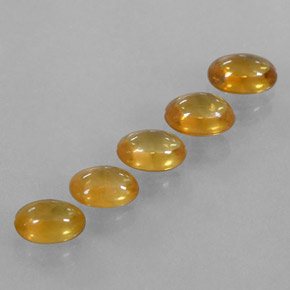 Pedras preciosas de safira dourado natural de 3,06 ct, transparente, transparente/translúcido