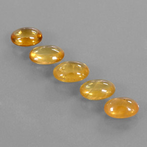 Pedras preciosas de safira amarelo natural de  ct, transparente, transparente/translúcido