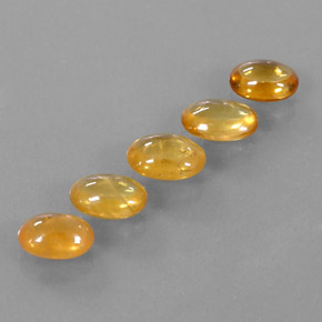 Pedras preciosas de safira amarelo natural de  ct, transparente, transparente/translúcido