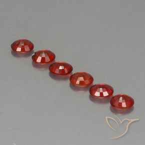 Pedras preciosas de Safira Vermelho brilhante natural de 2.02 ct, oval, VVS-VS