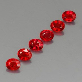 Pedras preciosas de safira laranja natural de  ct, corte oval, VVS-VS