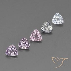 Pedras preciosas de Safira Multicolorido natural de 1.58 ct, Trilhão, VVS-VS