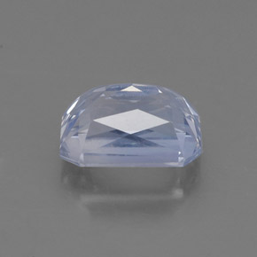 Safira azul natural 1,85ct, corte esmeralda, VS