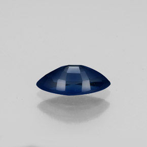 Safira azul natural 1,04ct, marquise, VS-SI
