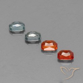 Pedras preciosas de Safira Multicolorido natural de 1.94 ct, Corte Octógono / Esmeralda, VS