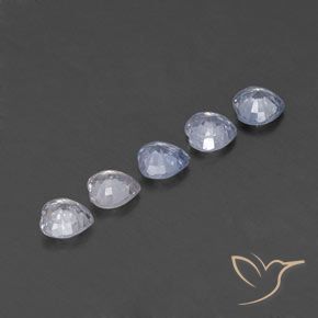 Pedras preciosas de Safira Multicolorido natural de 2.22 ct, Coração, VVS-VS
