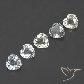 Pedras preciosas de Safira Multicolorido natural de 1.52 ct, Coração, VVS-VS