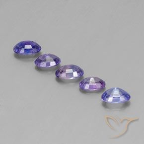 Pedras preciosas de Safira Multicolorido natural de 2.93 ct, oval, VVS-VS
