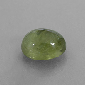 Safira verde natural 3,07ct, transparente, transparente/translúcido