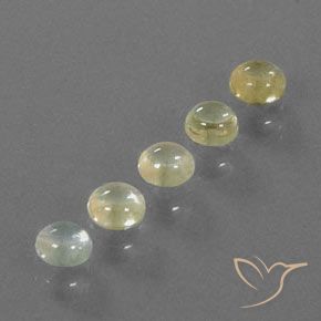 Pedras preciosas de safira multicolorido natural de 2,11 ct, corte redondo, transparente