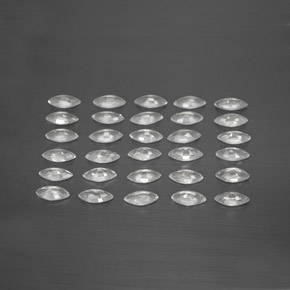 Pedras preciosas de safira branco natural de  ct, marquise, VVS-VS