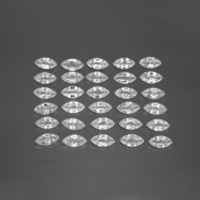 Pedras preciosas de safira branco natural de  ct, marquise, VVS-VS