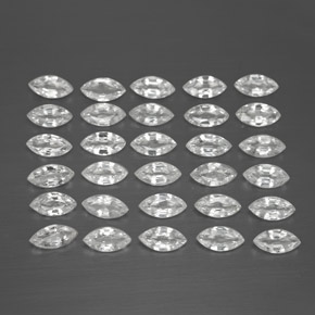 Pedras preciosas de safira branco natural de  ct, marquise, VVS-VS