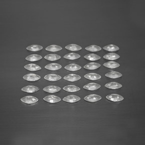Pedras preciosas de safira branco natural de  ct, marquise, VVS-VS