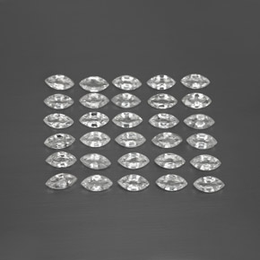 Pedras preciosas de safira branco natural de  ct, marquise, VVS-VS
