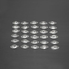 Pedras preciosas de safira branco natural de  ct, marquise, VVS-VS