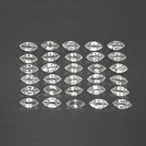 Pedras preciosas de safira branco natural de  ct, marquise, VVS-VS
