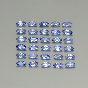 Pedras preciosas de safira azul natural de 2,63 ct, marquise, VVS-VS