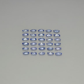 Pedras preciosas de safira azul natural de 2,63 ct, marquise, VVS-VS