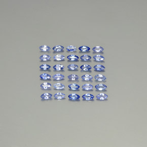 Pedras preciosas de safira azul natural de 2,56 ct, marquise, VVS-VS