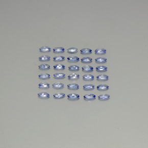 Pedras preciosas de safira azul natural de 2,56 ct, marquise, VVS-VS