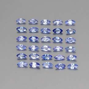 Pedras preciosas de safira azul natural de 2,11 ct, marquise, VVS-VS