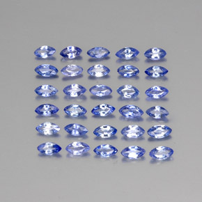 Pedras preciosas de safira azul natural de  ct, marquise, VVS-VS