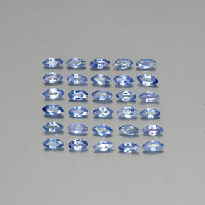 Pedras preciosas de safira azul natural de 2,83 ct, marquise, VVS-VS