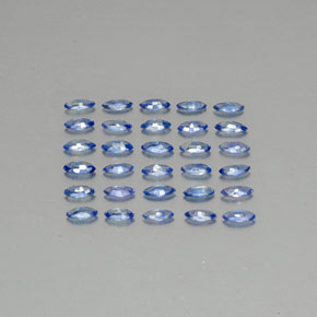 Pedras preciosas de safira azul natural de 2,83 ct, marquise, VVS-VS