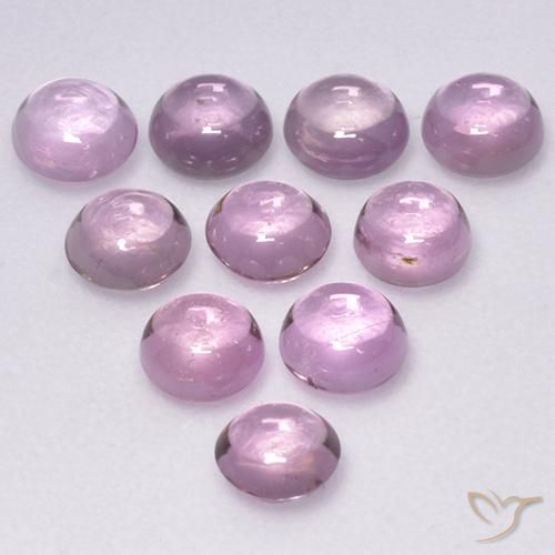 2.27ctw Natural Rosa bem claro Safira, Redondo, Transparente