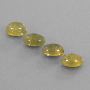 Pedras preciosas de safira verde natural de 4,90 ct, transparente, transparente/translúcido