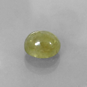 Safira verde natural 2,30ct, transparente, transparente/translúcido