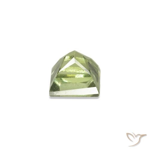 Pedras preciosas de Safira verde quente natural de 2.52 ct, Quadrado, VVS-VS