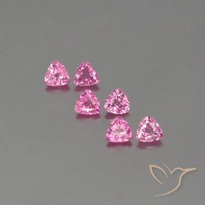 1.60ctw Natural Roxo Real Rosa Safira, Trilhão, VS