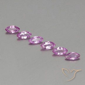 1.64ctw Natural Roxo rosado Safira, Marquesa, VS