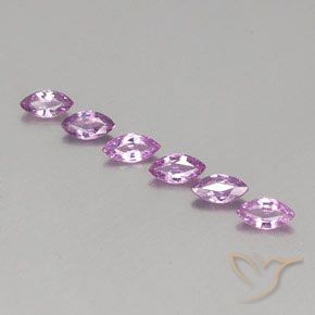 1.75ctw Natural Roxo rosado Safira, Marquesa, VS