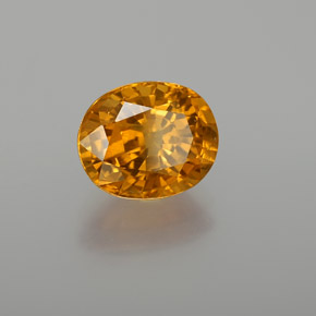 Safira Ouro Natural 2.90ct, Corte Oval, VS
