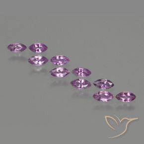 Pedras preciosas de Safira Lilás Roxo natural de 1.78 ct, Marquesa, VS