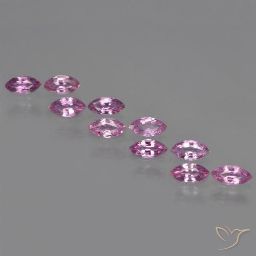 1.87ctw Natural Pálido Roxo Safira, Marquesa, VS