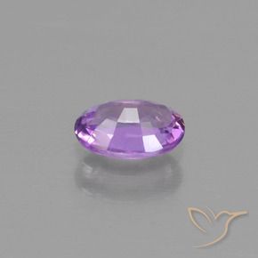 Safira Violeta Púrpura Natural 0.57ct, oval, VS