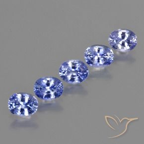 Pedras preciosas de Safira Roxo Elétrico Azul natural de 2.32 ct, oval, VS