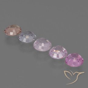 Pedras preciosas de Safira Multicolorido natural de 2.94 ct, Redondo, VS