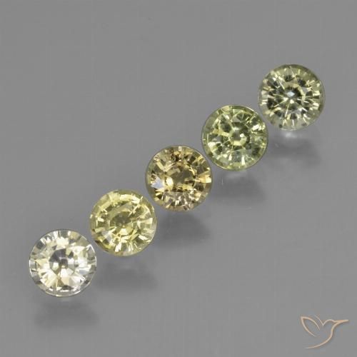 Pedras preciosas de Safira Multicolorido natural de 2.31 ct, Redondo, VS