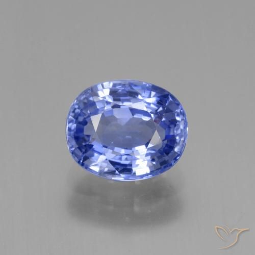2.63ct Natural Pastel Azul Safira, oval, VVS-VS